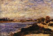 Auguste renoir The Seine at Argenteuil oil on canvas
